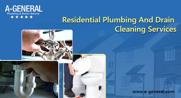 What Comes Under Residential Plumbing And Drain Cleaning Services!