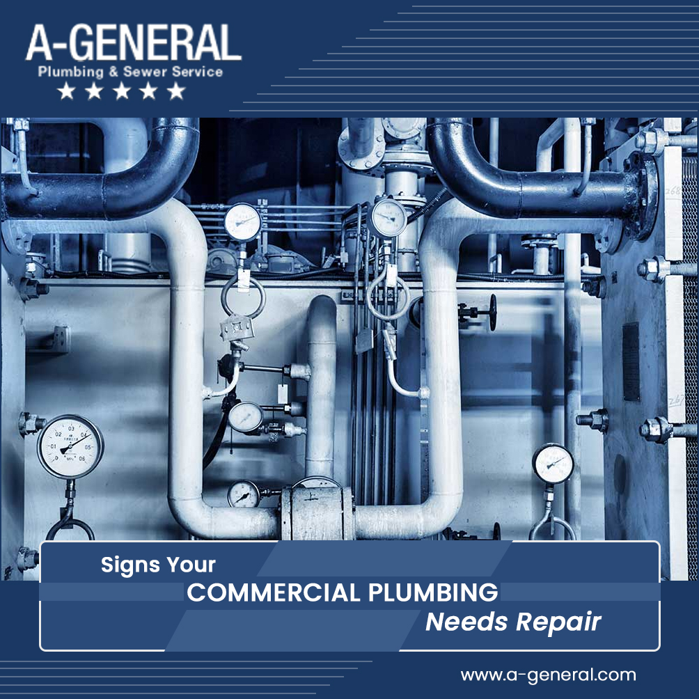 Signs Your Commercial Plumbing Needs Repair