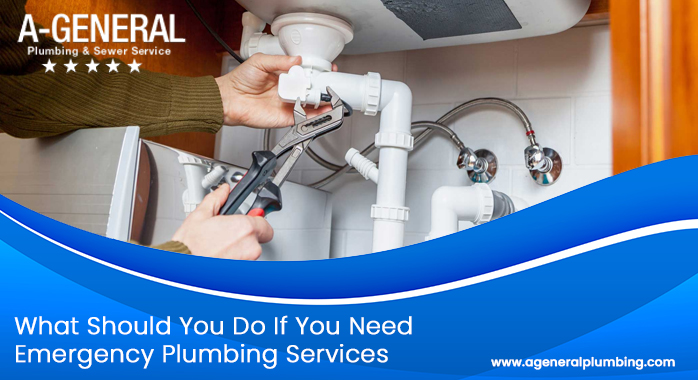 What Should You Do If You Need Emergency      Plumbing Services